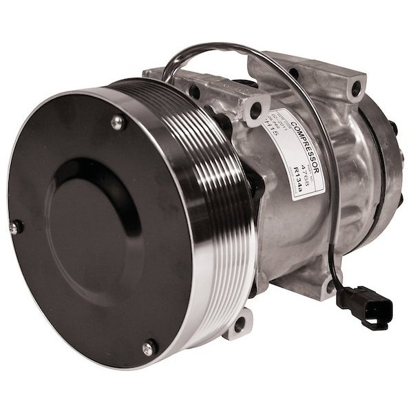Compressor, A/C w/ Clutch 7.5" x10.9" x7.6"